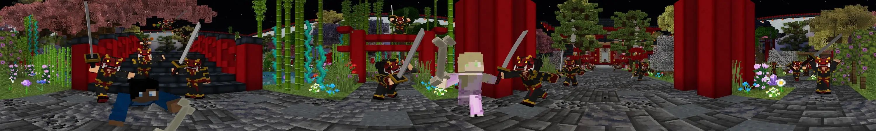 Догонялки вслепую: японский сад panorama