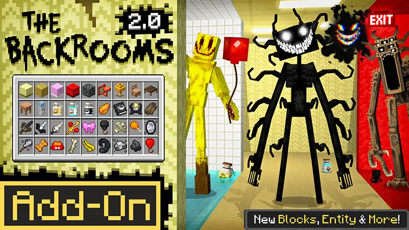 Дополнение The Backrooms V2.0