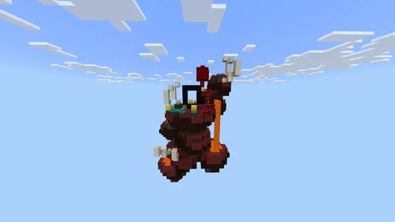 Скриншот Продвинутый Skyblock удачи №3