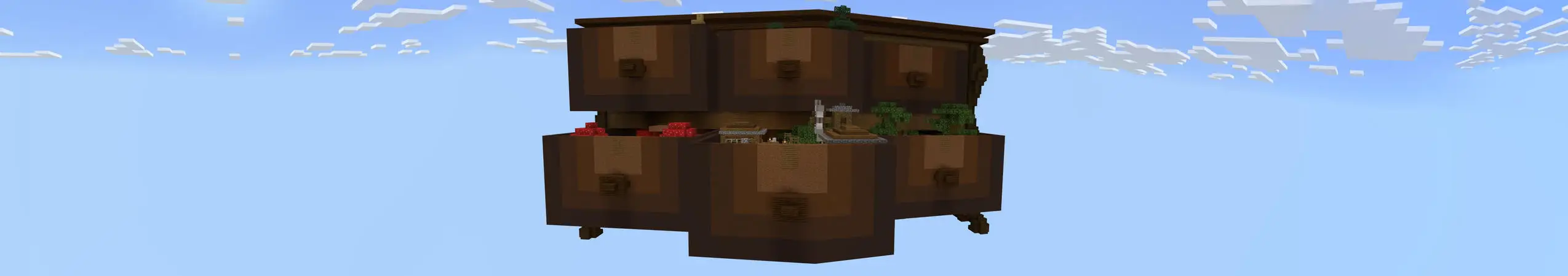 Биомы в столе panorama