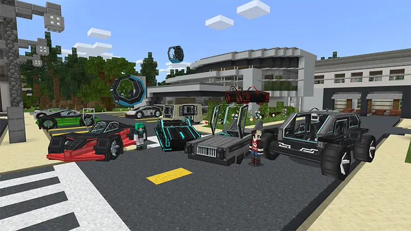 Скриншот Футуристический автосалон №1