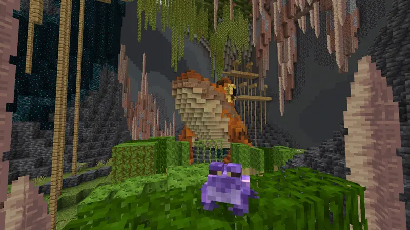 Скриншот Блоковый лягушачий паркур №4