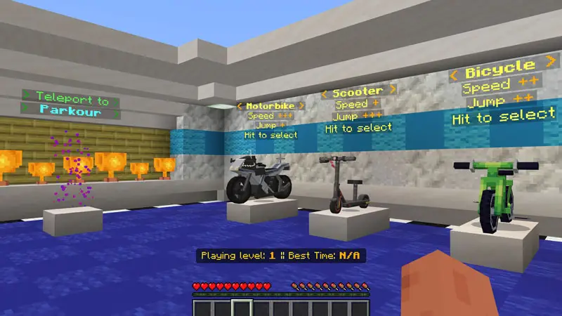 Скриншот Прыжки на велосипеде №1