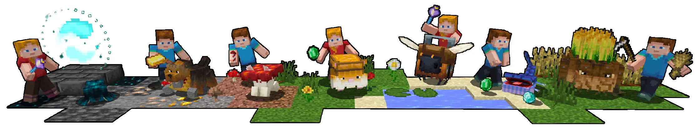 Хорошие питомцы! panorama