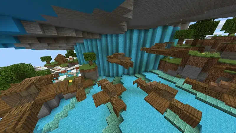 Скриншот Паркур в элементальной башне №4