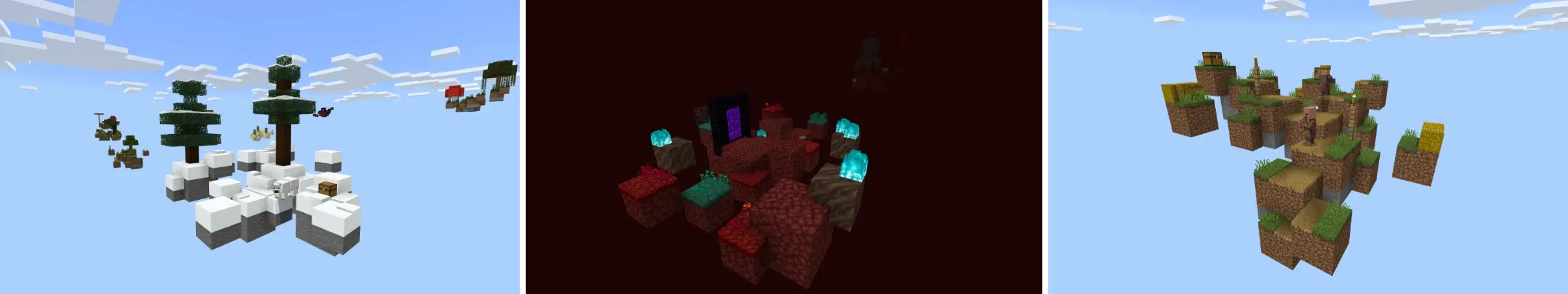Skyblock panorama
