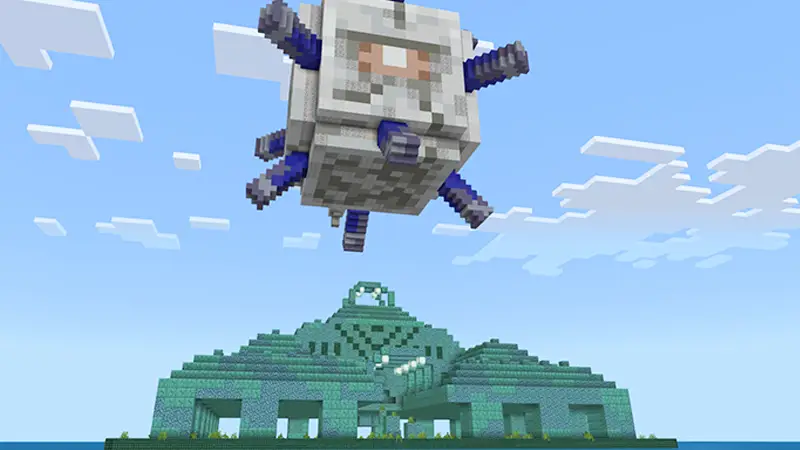 Скриншот Паркур в храме №3