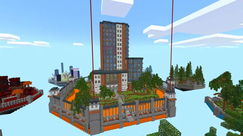 Скриншот Самая безопасная база Skyblock №1