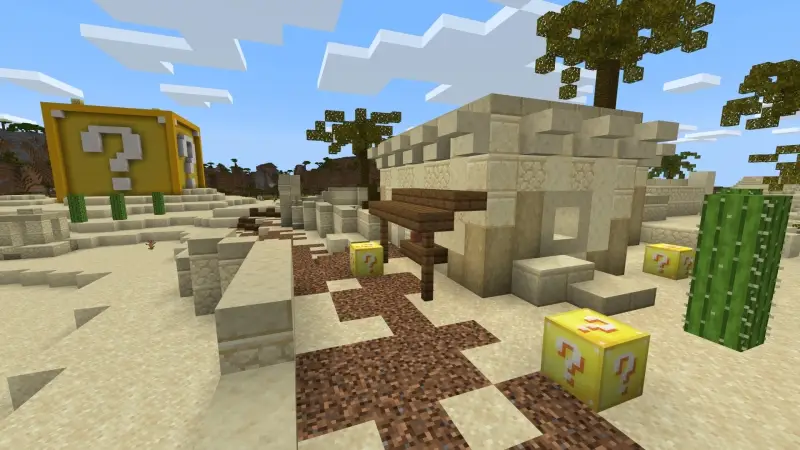 Скриншот Блоки удачи: выживание №3