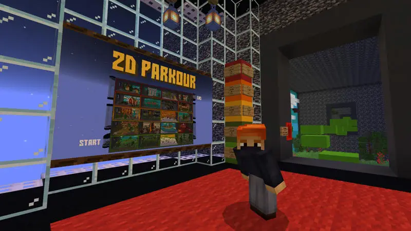 Скриншот Двухмерный паркур №2