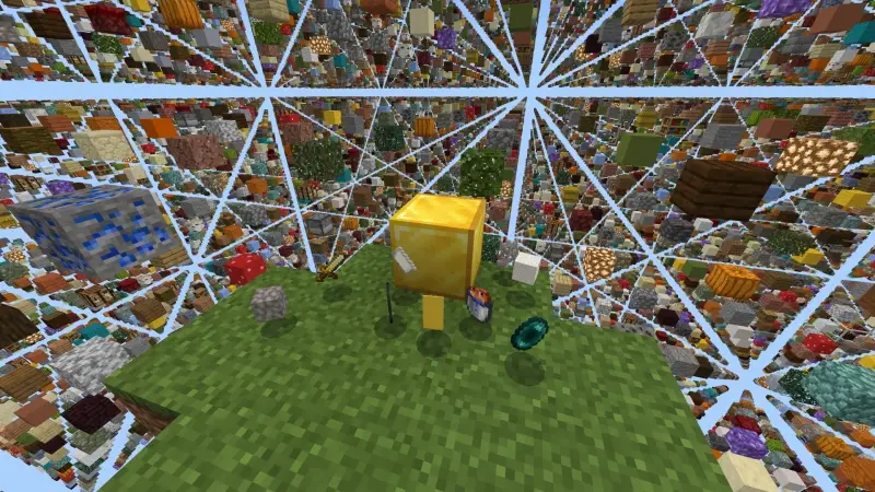 Скриншот Небесная сетка: один блок №4