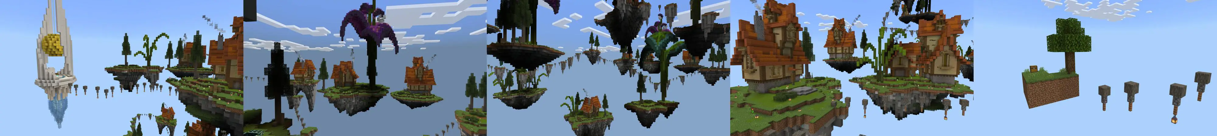 Skyblock: паркур III panorama