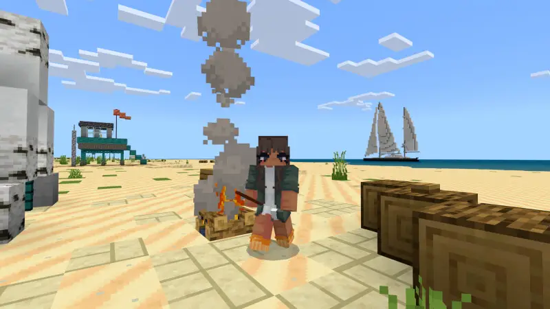 Скриншот Классические пляжные домики №2