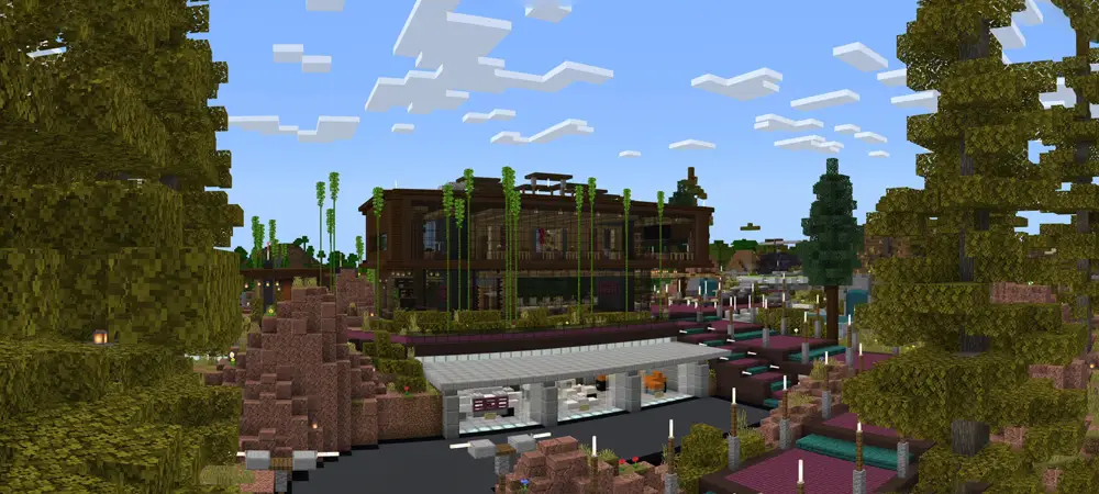 Подземный богатый бункер panorama