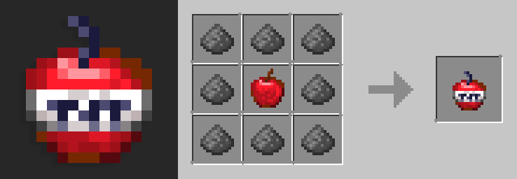 Крафт взрывного яблока