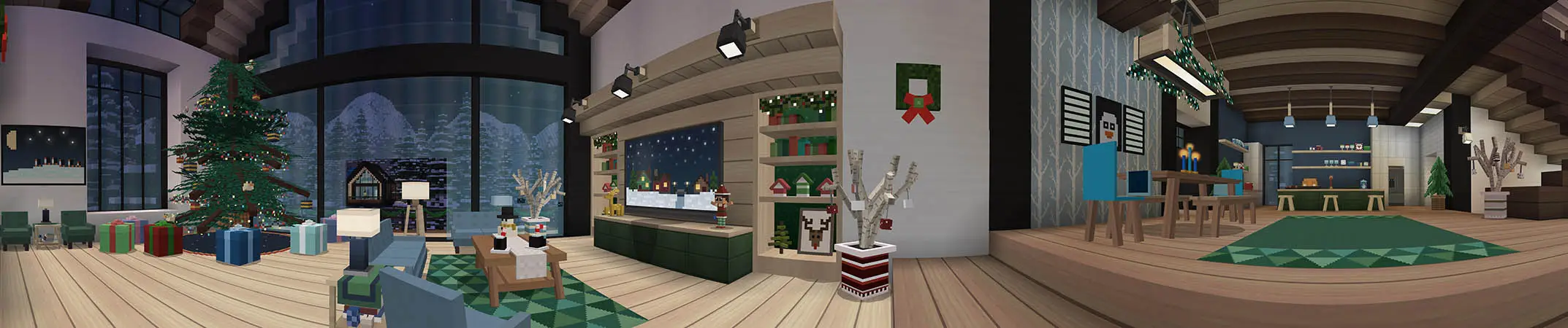 Дизайнерская мебель: зима panorama