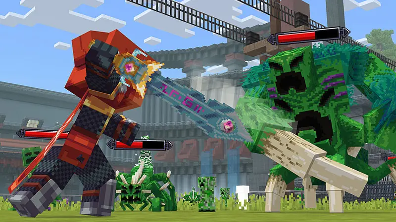 Скриншот Подземелья криперов-мутантов №2