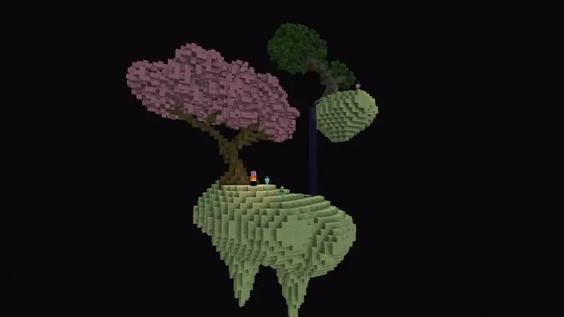 Скриншот Skyblock: сакура №5