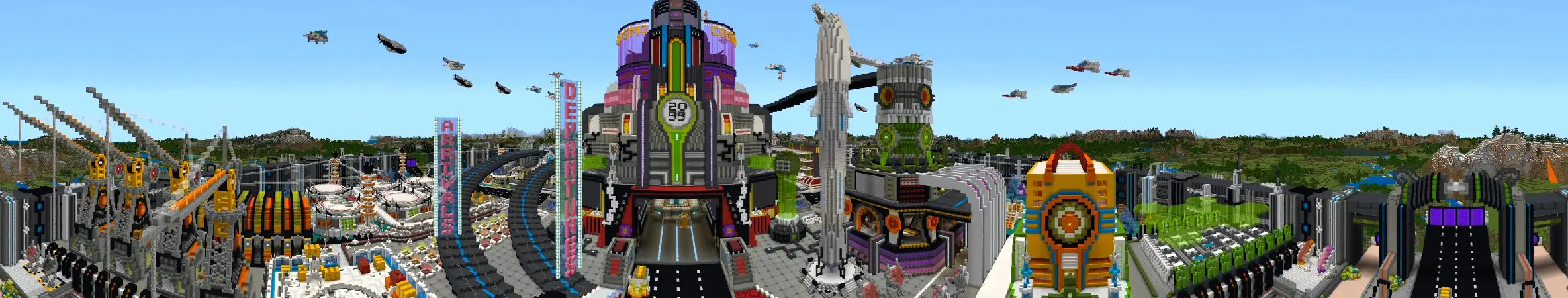 Космопорт-2099 panorama