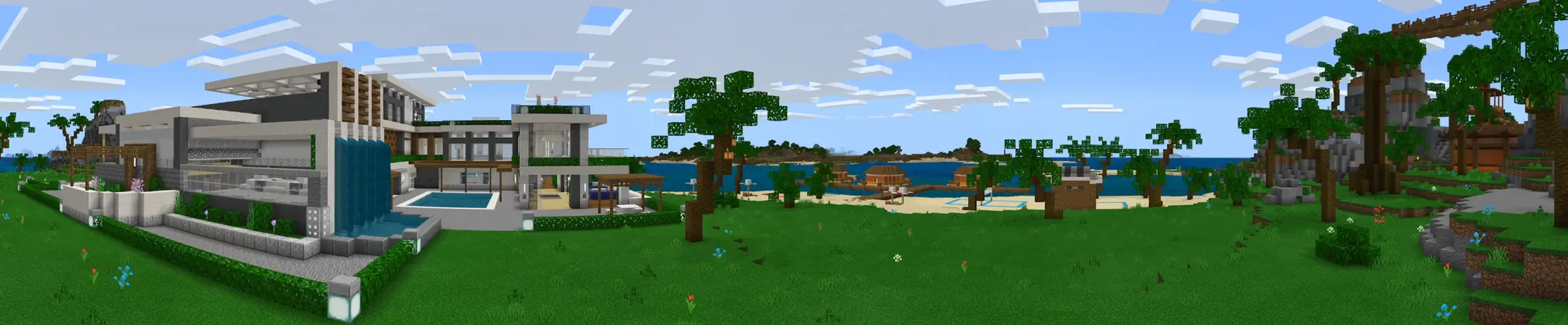 Тропический остров миллионера panorama