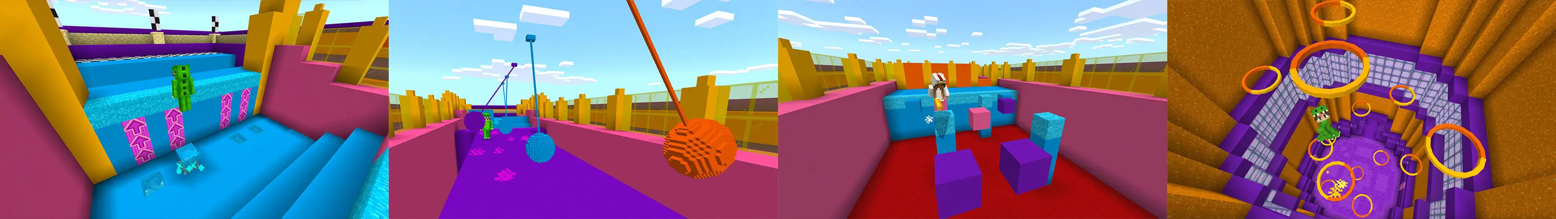 Веселый паркур panorama