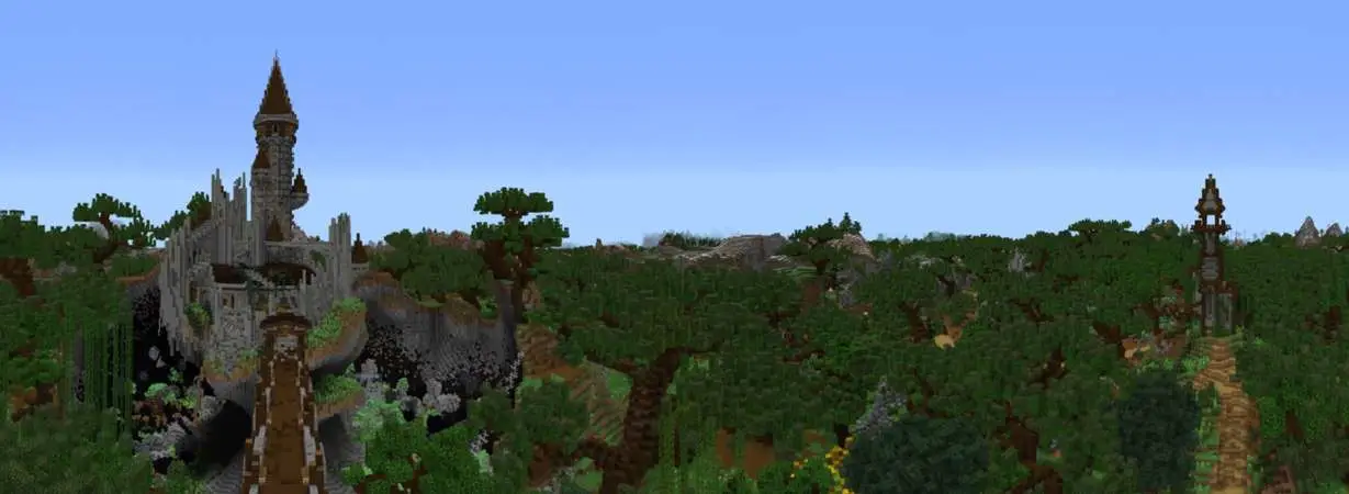 Запретный замок panorama