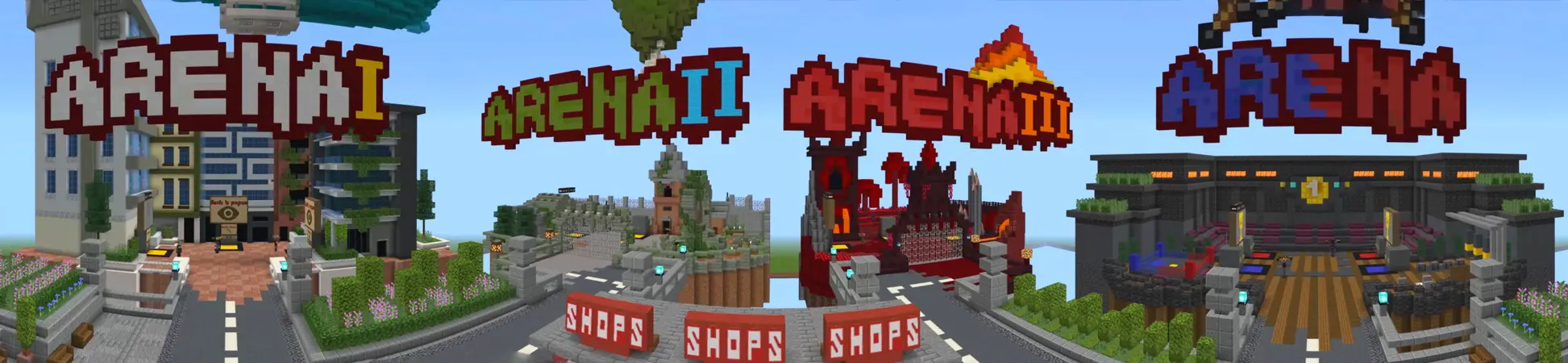 Арена для зомби-битвы panorama