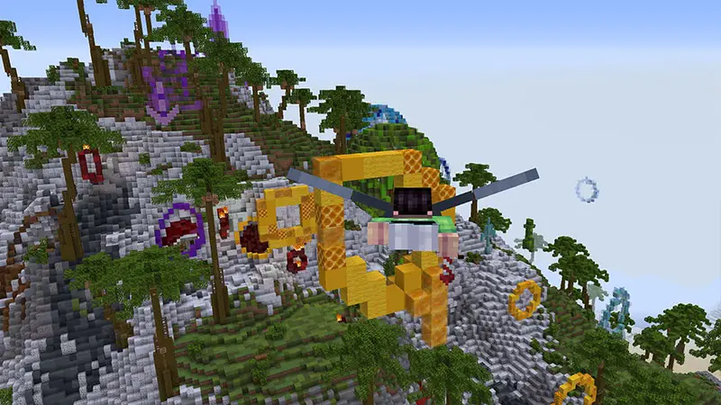 Скриншот Гонка на элитрах №5