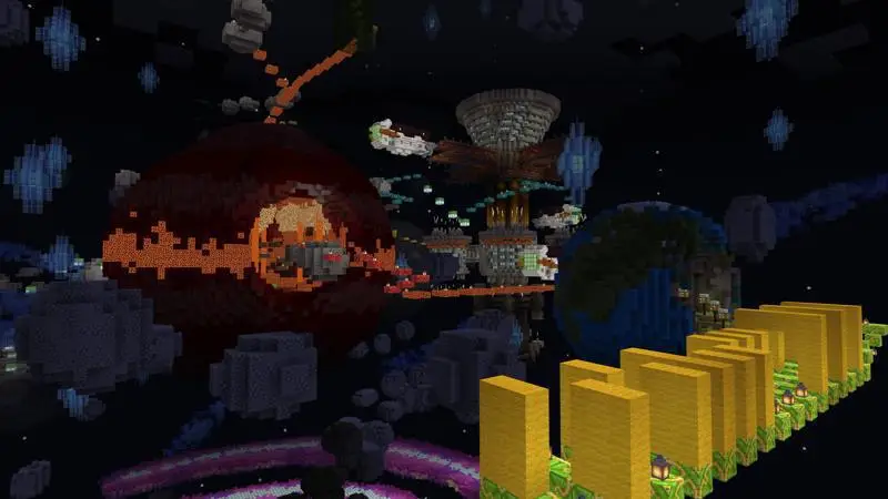 Скриншот Галактический паркур №3