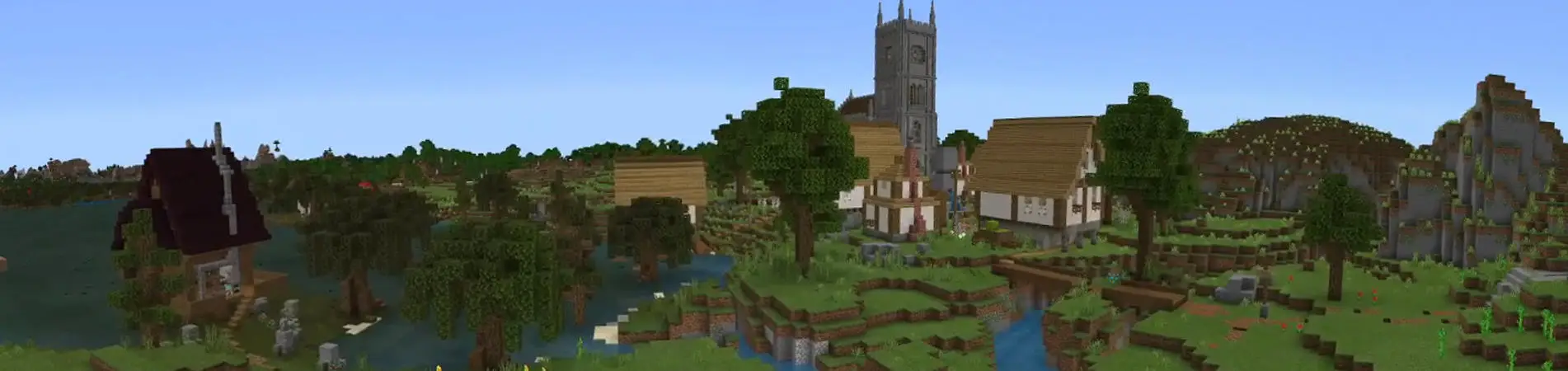 Улучшенная деревня panorama