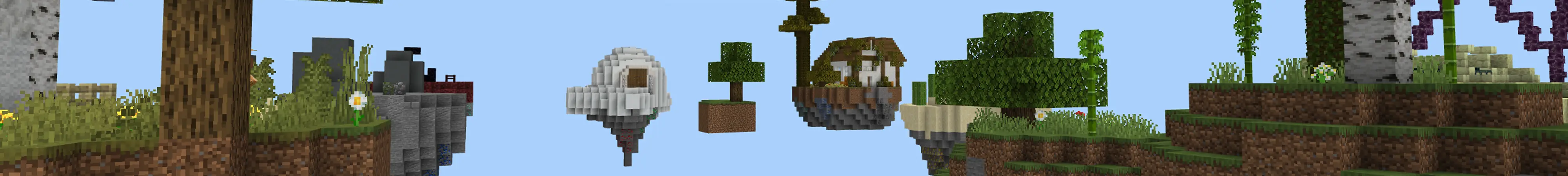 Классическое выживание в небе panorama