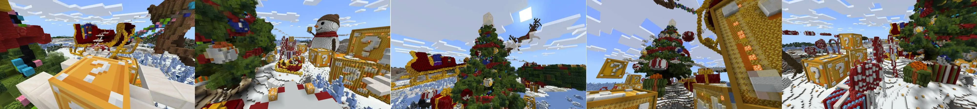 Зимний блок удачи panorama