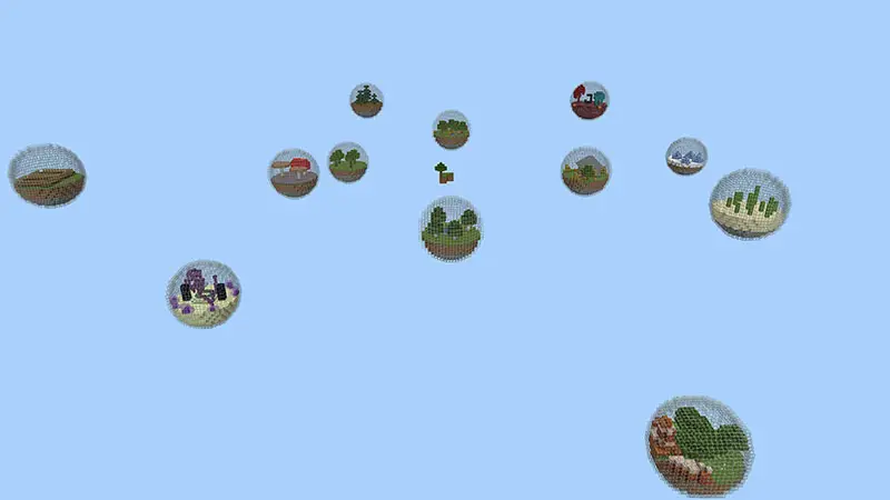 Скриншот Пузырьковый Skyblock №1