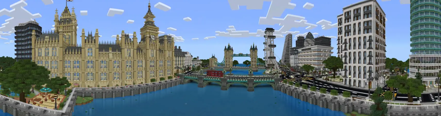 Городские пейзажи Лондона panorama