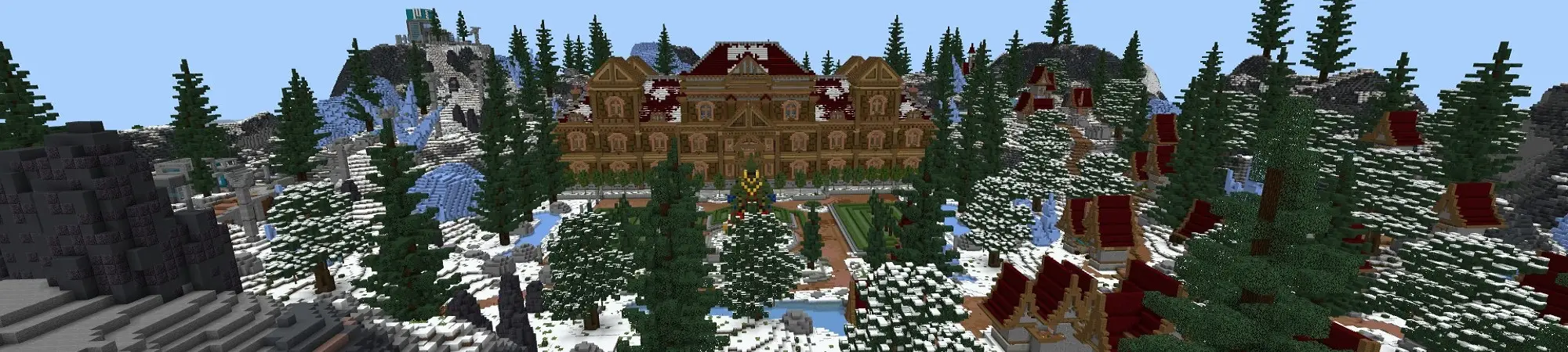 Зимний курорт panorama