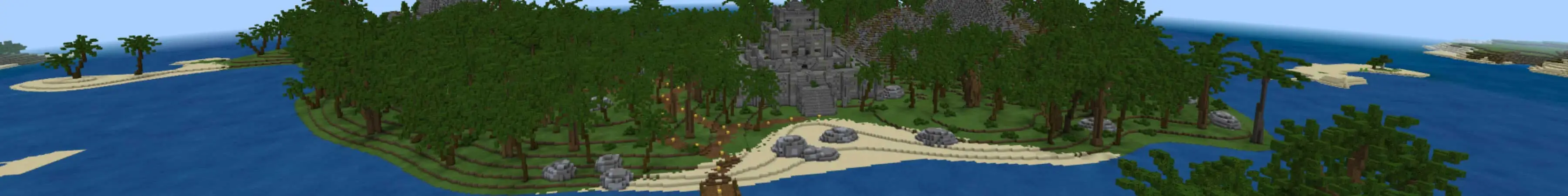 Блок удачи: остров выживания panorama