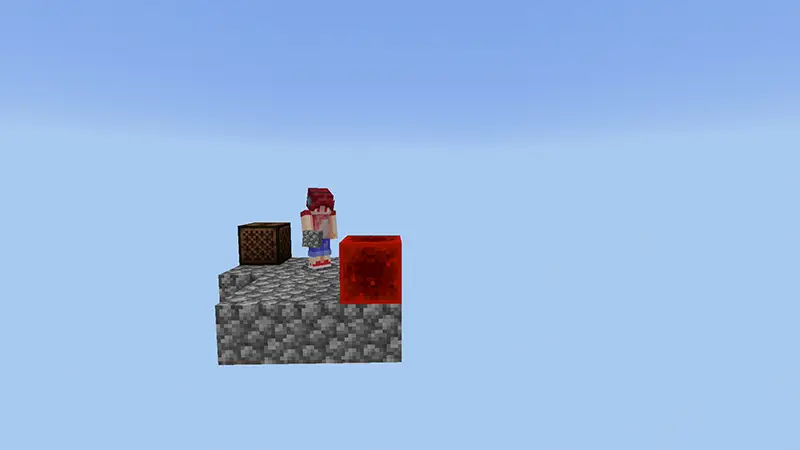 Скриншот МИР SKYBLOCK С ОДНИМ БЛОКОМ! №3