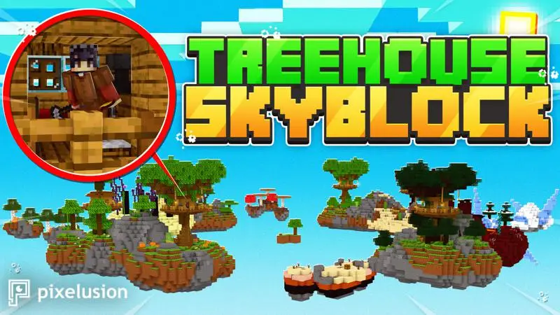 Skyblock: дом на дереве