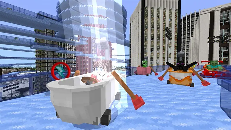 Скриншот Гонки на ваннах №3