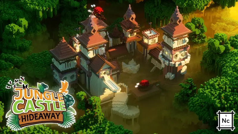 Тайный замок в джунглях