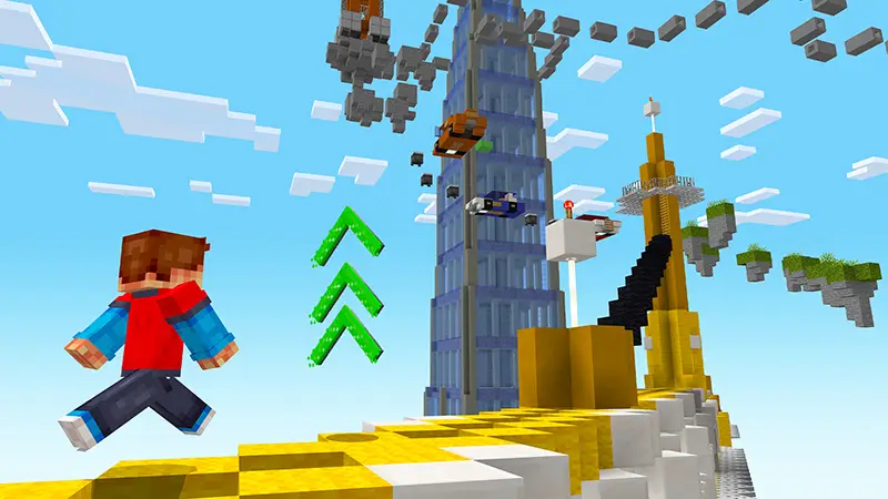 Скриншот Только вверх! Minecraft №9