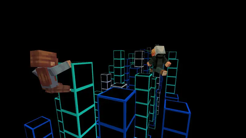 Скриншот Неоновый паркур №3