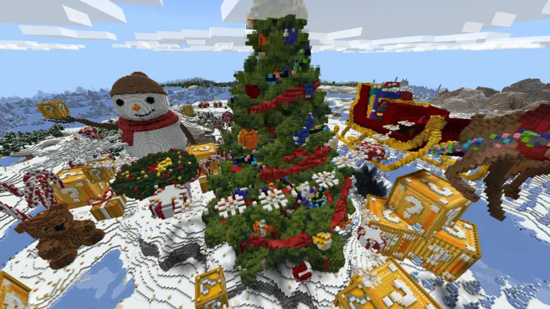 Скриншот Зимний блок удачи №1