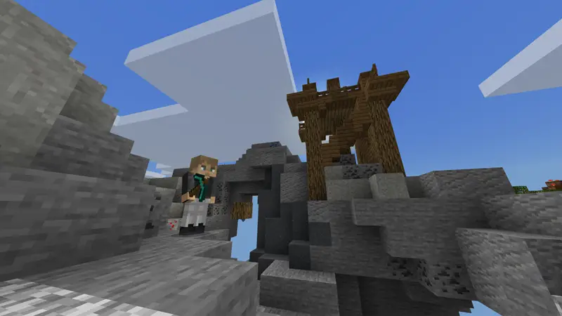 Скриншот SKYBLOCK С ОДНИМ БЛОКОМ! №5