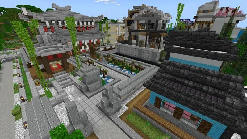 Скриншот Современный японский город №5