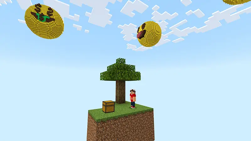 Скриншот ЭМОДЗИ SKYBLOCK! №1
