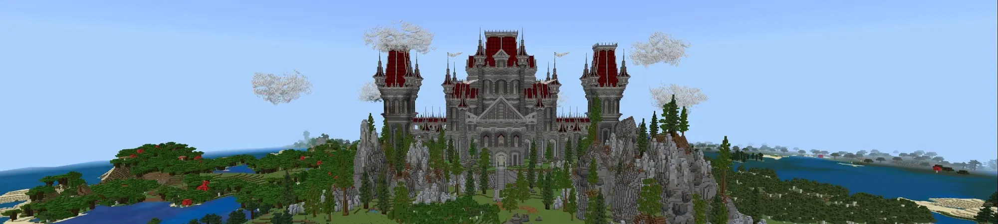 Средневековый замок panorama