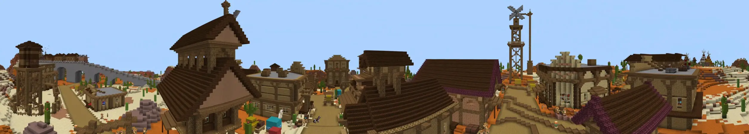 Жизнь Дикого Запада panorama