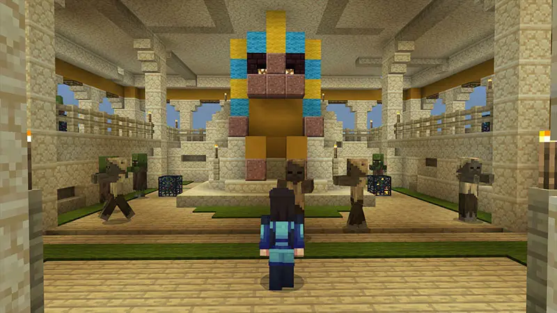 Скриншот Пустынный Skyblock №5