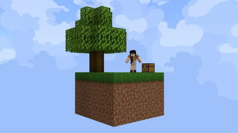 Скриншот Секретный бункер Skyblock №1